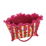 Borsa Mare L Frangia Tropical