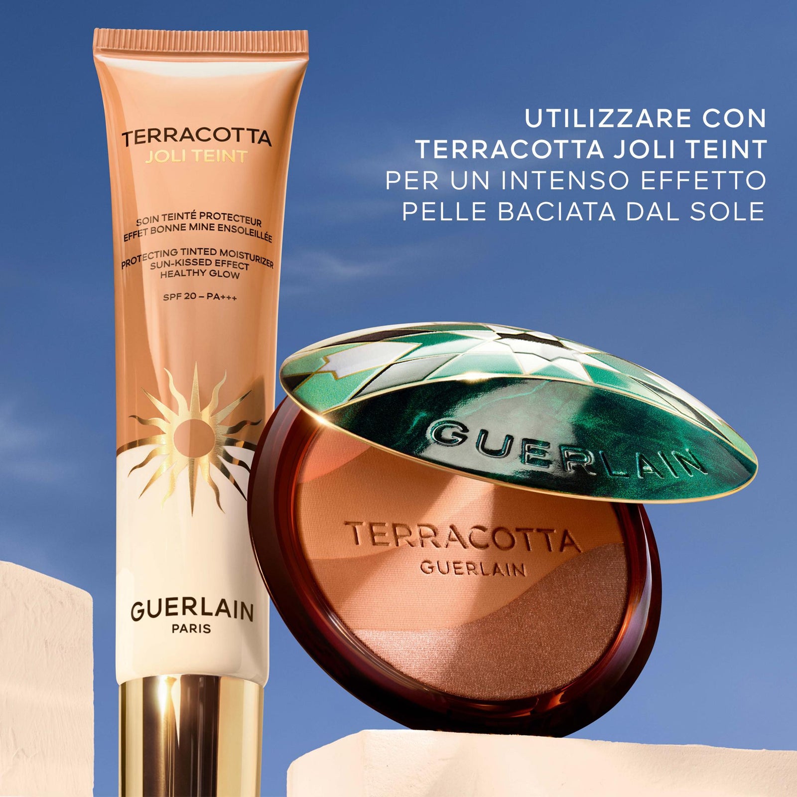 Terracotta Golden Dunes La Poudre Éclat Bonne Mine Naturelle  Edizione limitata
