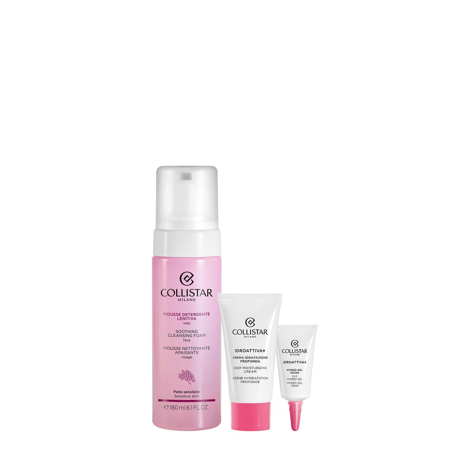 Cofanetto Mousse Detergente Lenitiva Viso 180ml