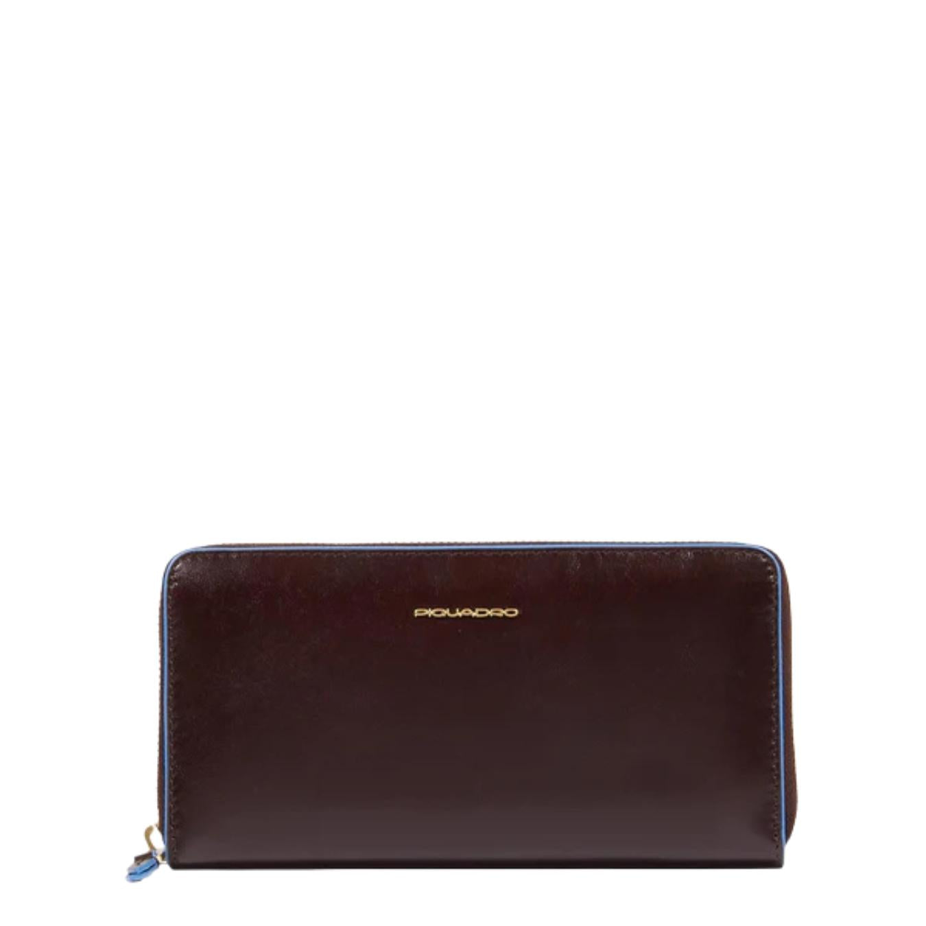 Portafogli donna grande con zip