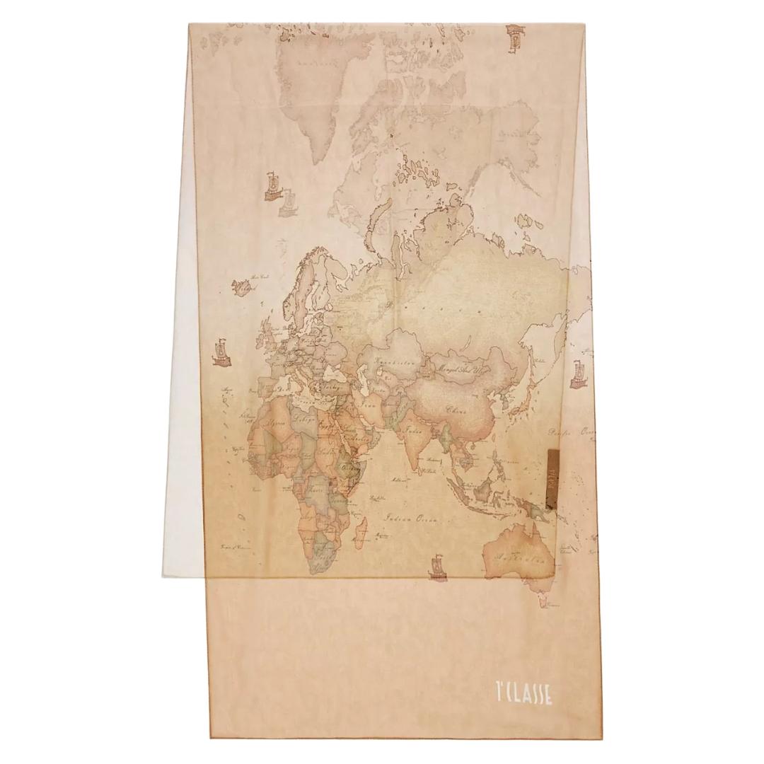 Sciarpa Geo Dégradé con Gioiello
