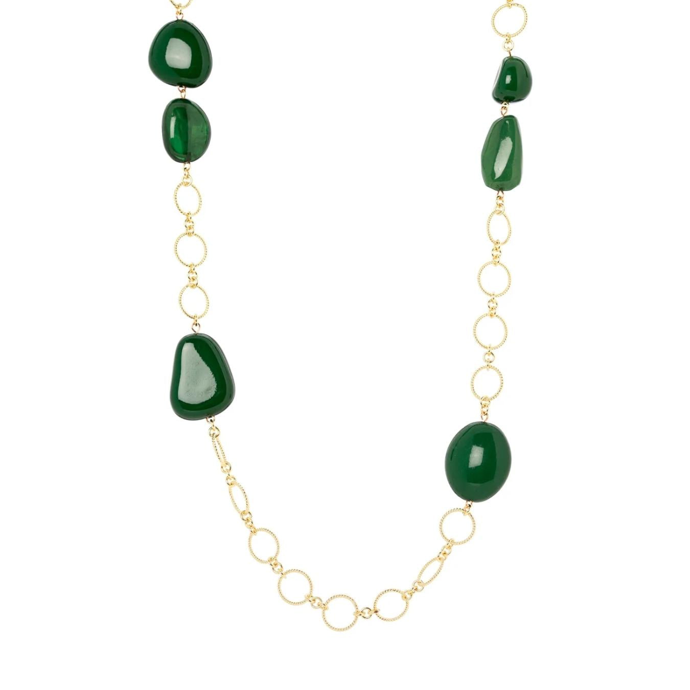 Collana Catena e Ciottoli Corinne