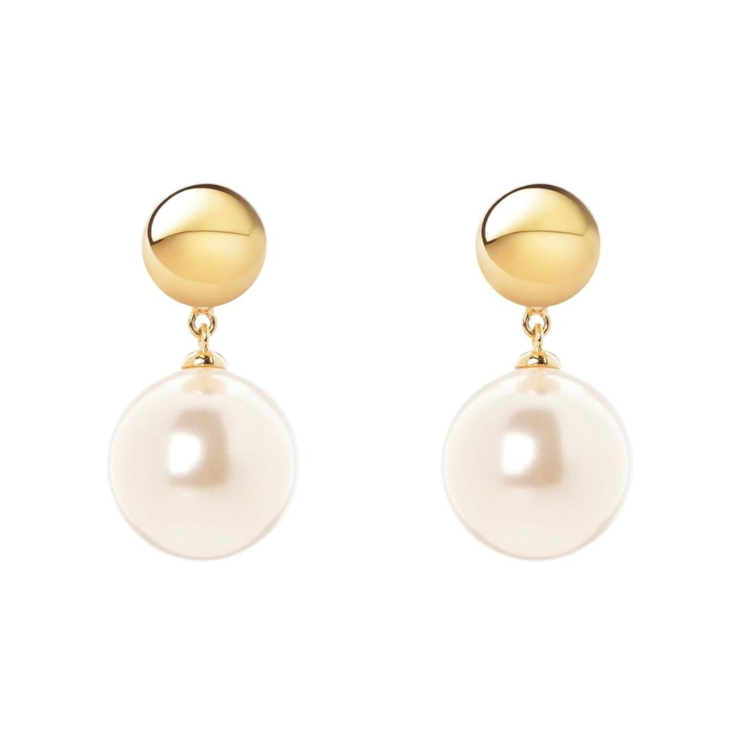 Orecchini Boule e Perla Pendente Confettis