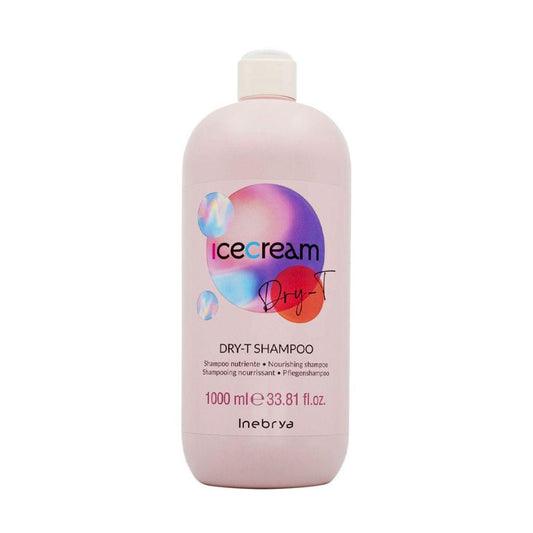 Dry-T Shampoo fior di latte, nutriente per capelli secchi, crespi e trattati