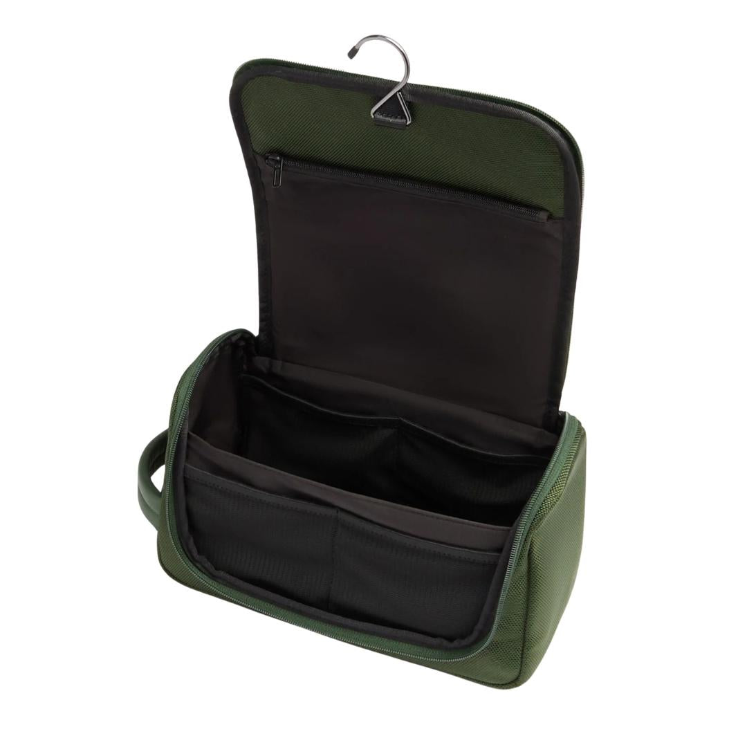 Beauty Case in Pelle e Tessuto