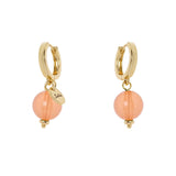 Orecchini a Cerchietto e Boule Pendente Chantal
