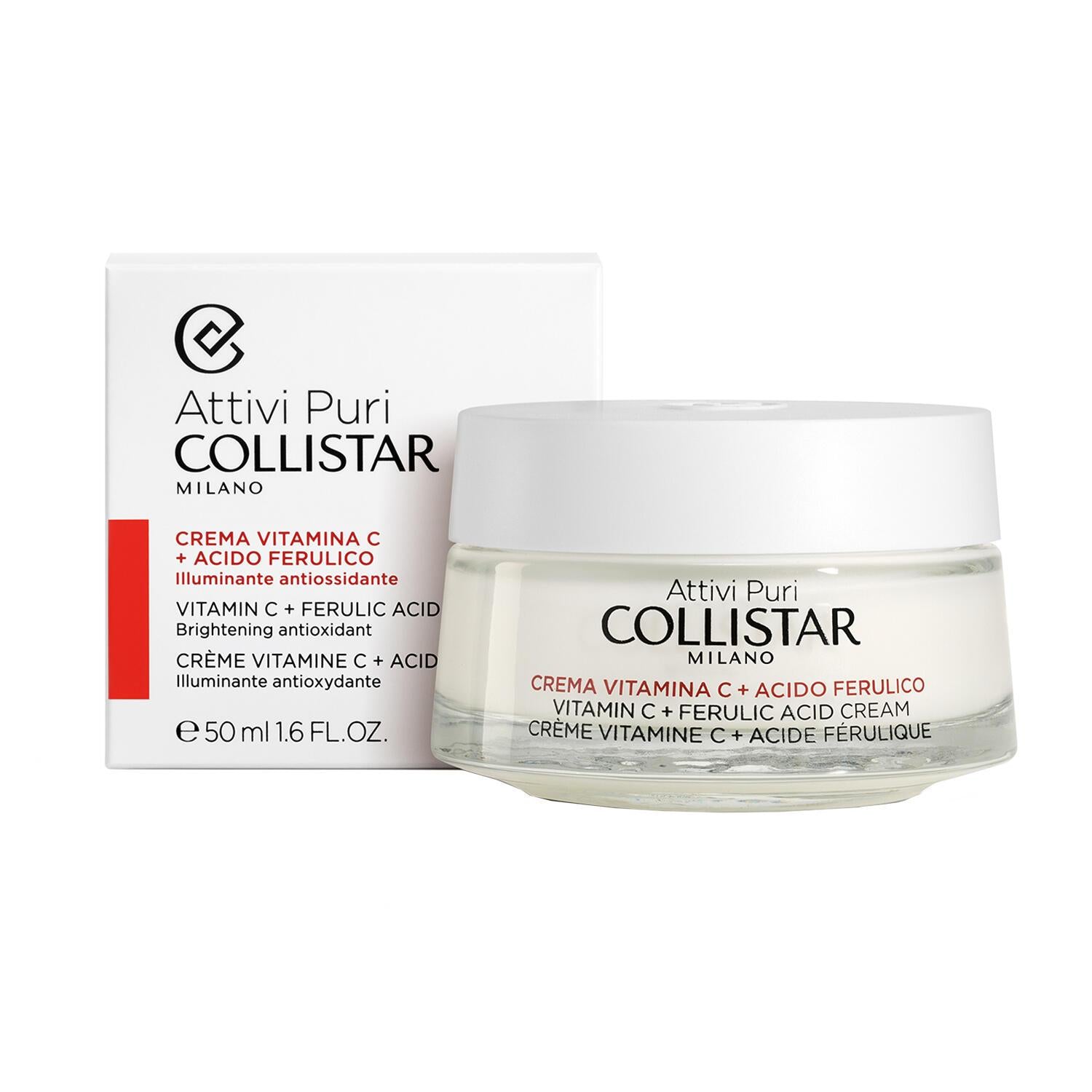 Attivi Puri Crema Vitamina C + Acido Ferulico - Illuminante Antiossidante