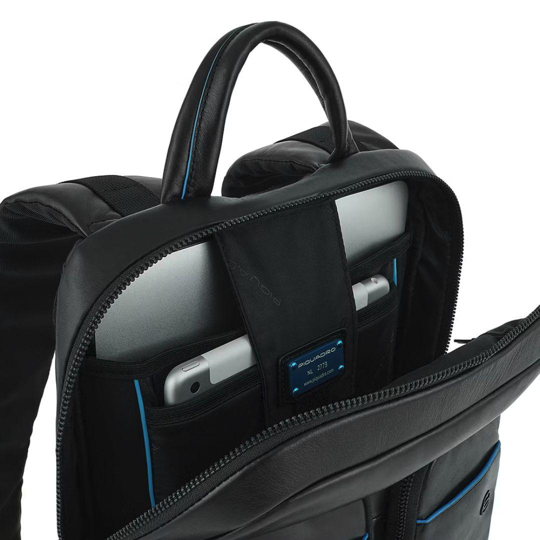 Zaino porta computer e porta iPad® con Blue Square