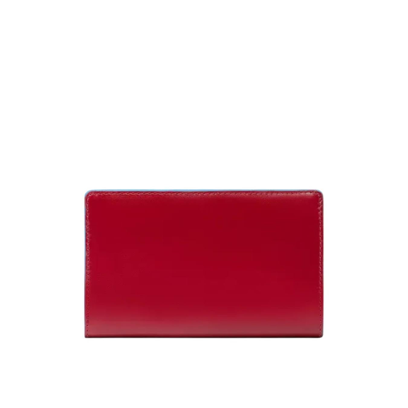 Portafogli Donna Blue Square con Porta Monete