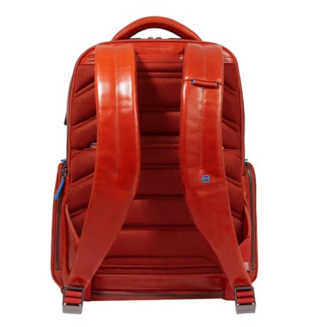 Zaino in Pelle Porta PC 15,6'' Blue Square