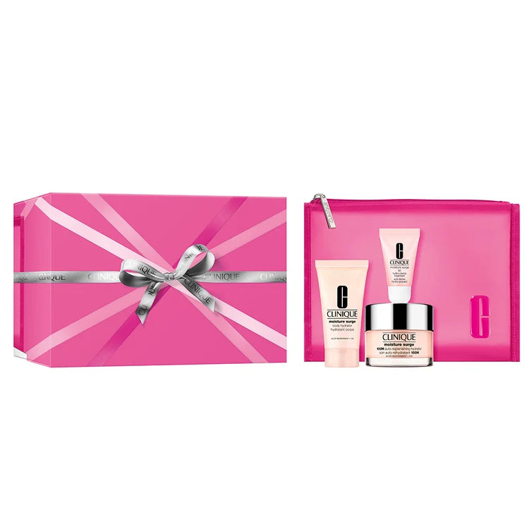 Cofanetto Moisture Surge Hydration Essentials - Set idratazione viso e corpo