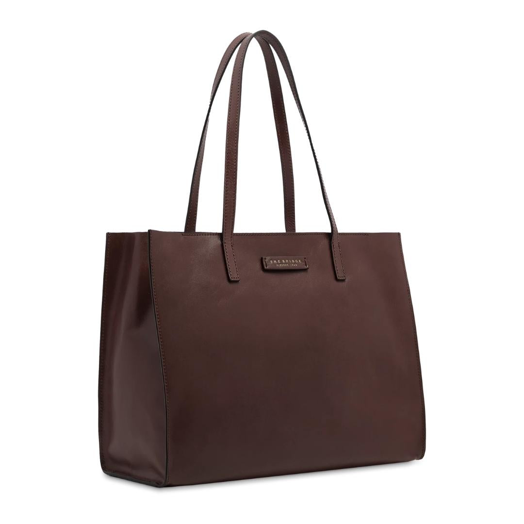 Borsa Shopper in Pelle MIRRA