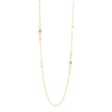 Collana lunga e mini fiori Hanami