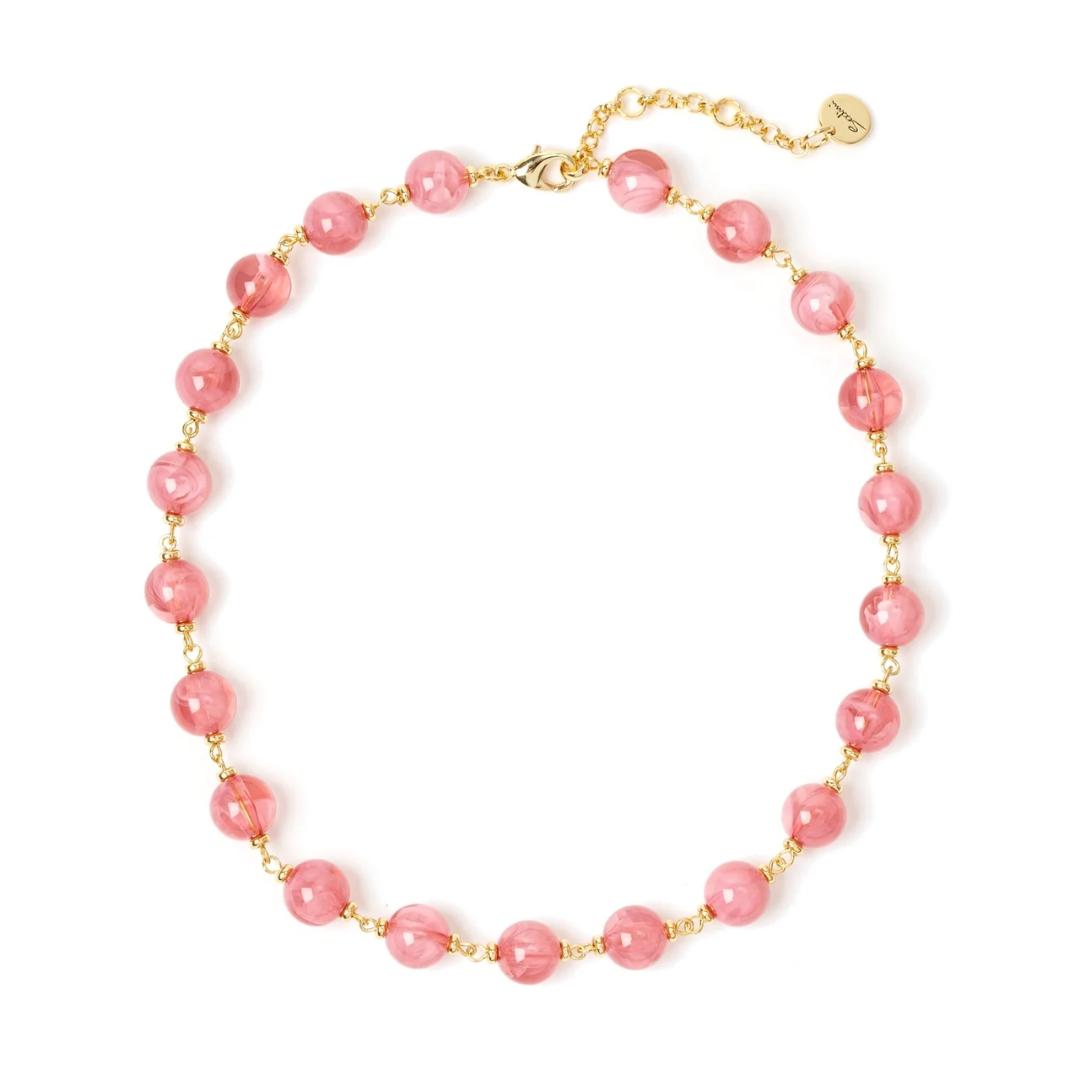 Girocollo a Sfere Traslucide Ester