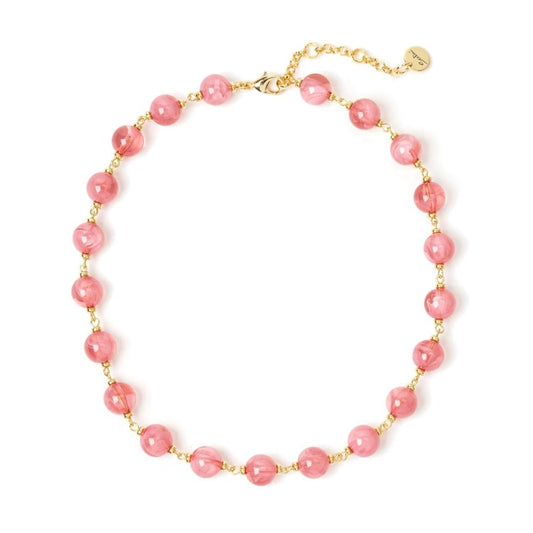 Girocollo a Sfere Traslucide Ester