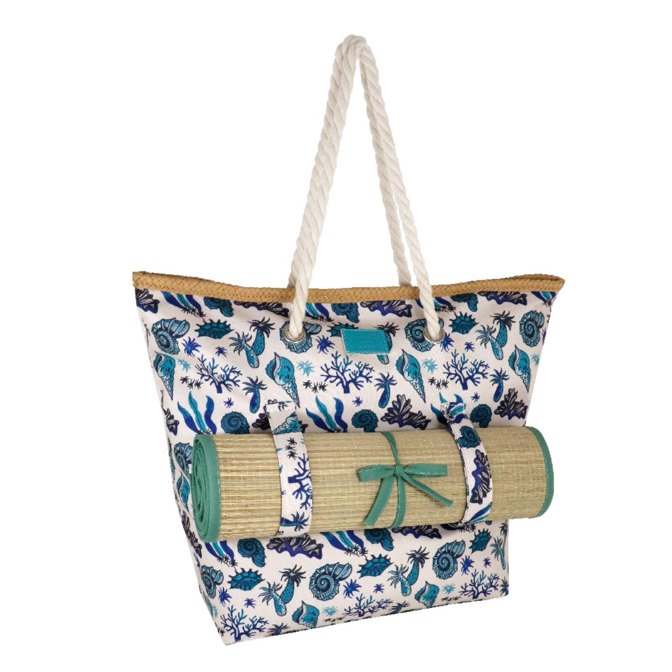 Borsa Mare L Stuoia Conchiglia