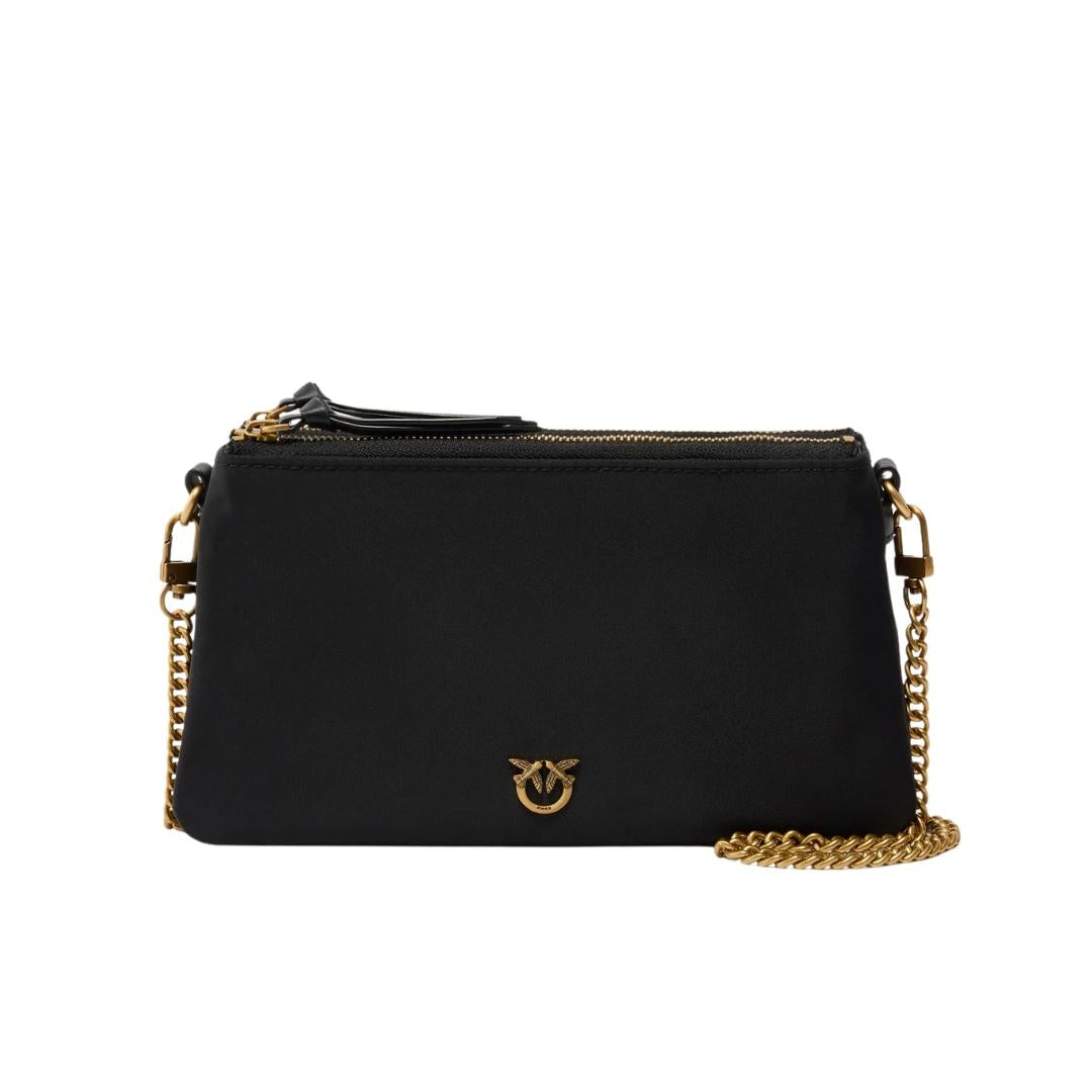 Borsa a tracolla piccola Double Bag Mini in nylon