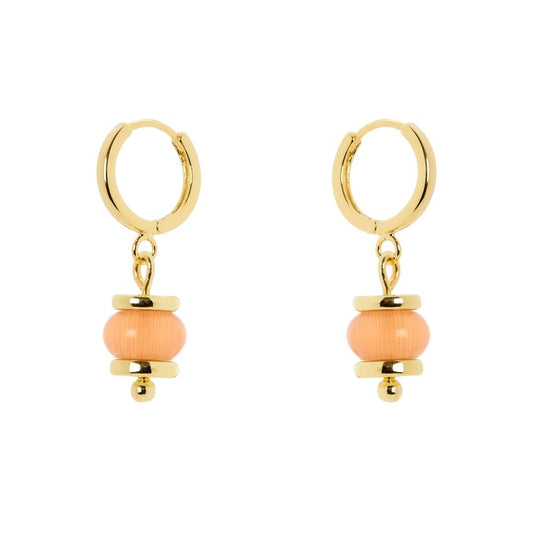 Orecchini Cerchietto e Boule Pendente Modern Muse