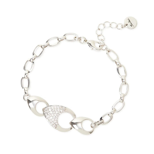 Bracciale Maglie Ovali tre Gocce Deva