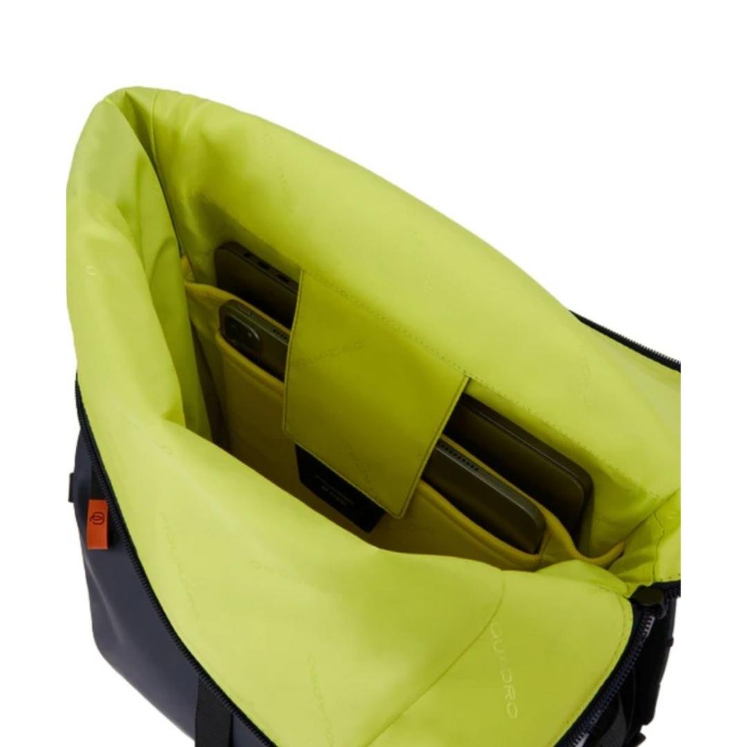 Zaino Roll-Top Porta Pc 15.6'' in Tessuto Impermeabile Corner