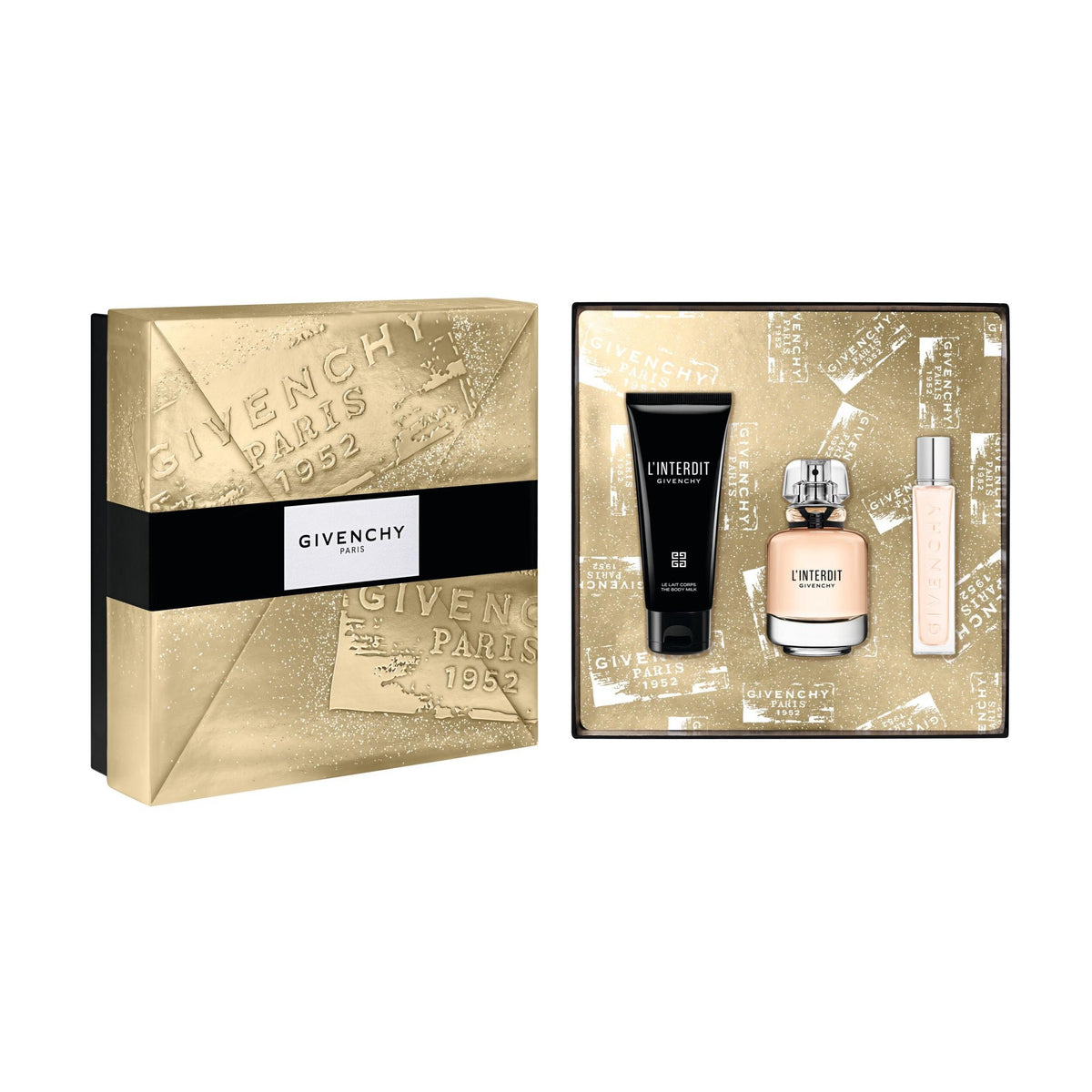 Cofanetto L'Interdit Eau de Parfum, Travel Spray e Latte Corpo
