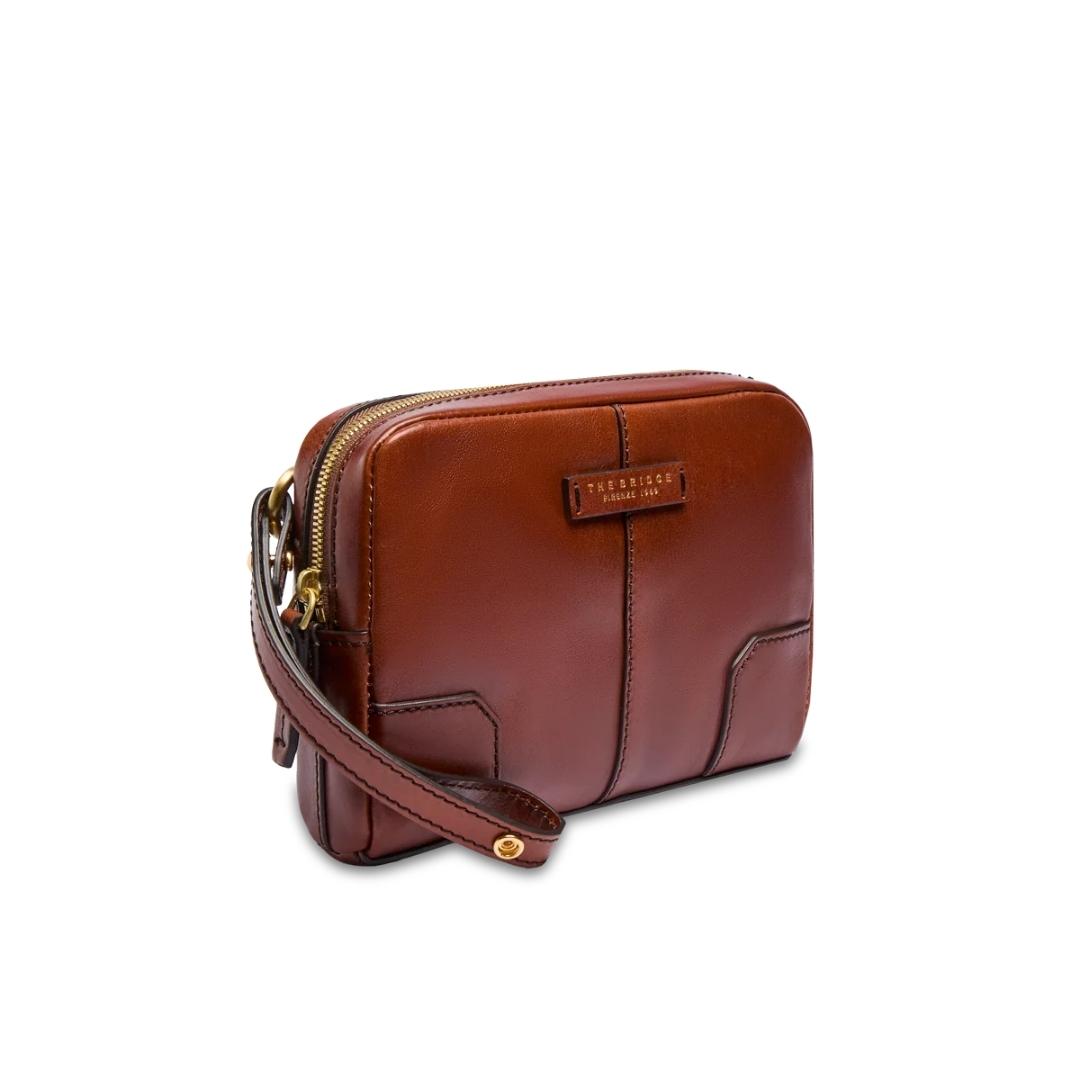 VESPUCCI Pochette Uomo in Pelle con Zip