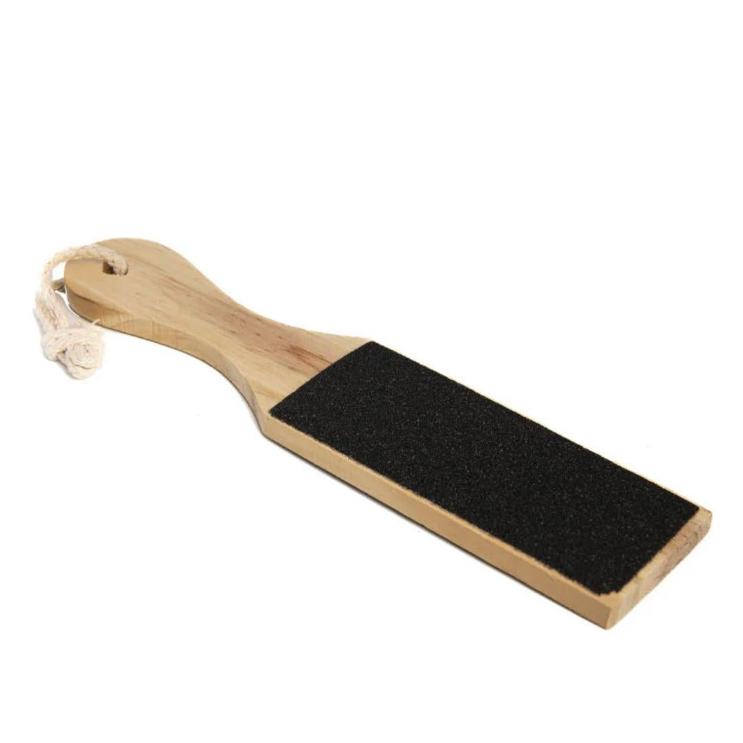 Raspa Piedi in Legno Rettangolare