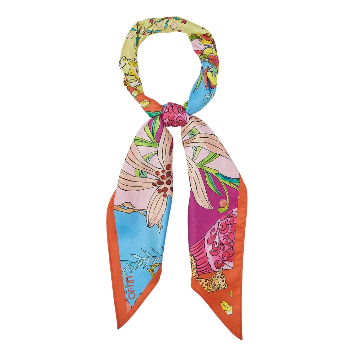 Foulard Diamond con stampa