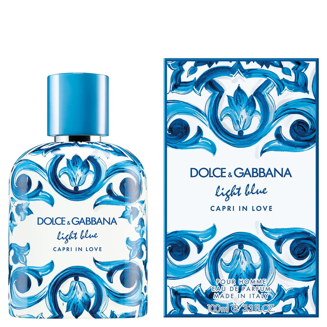 Light Blue Pour Homme Capri in Love