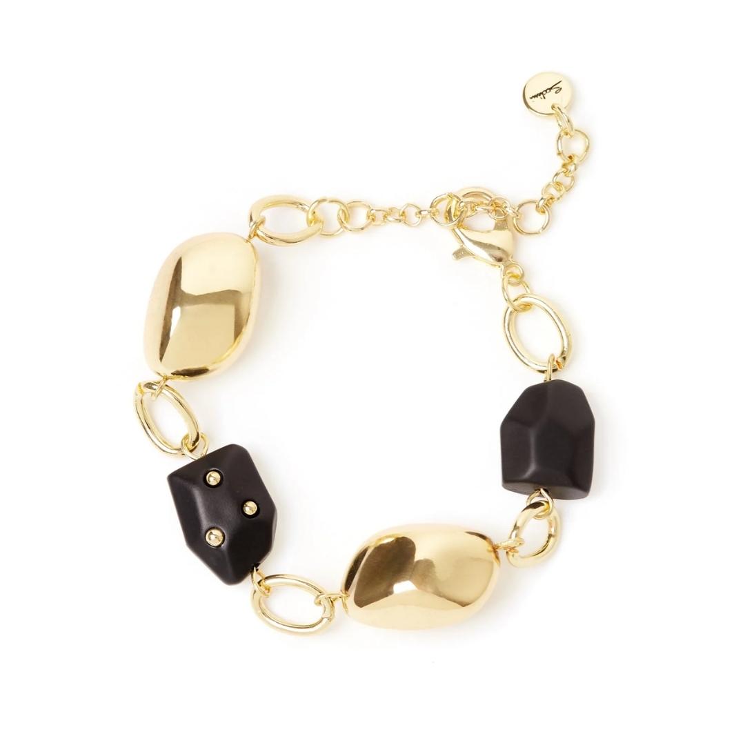 Bracciale grandi elementi incatenati Filicudi