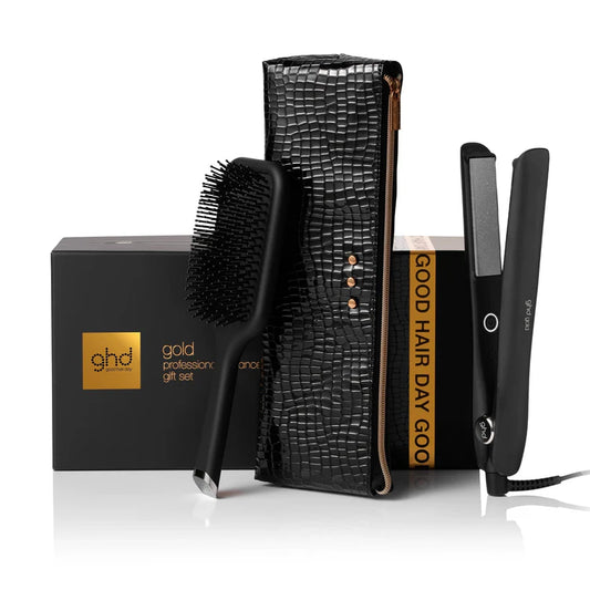 Cofanetto Styler ghd gold® Gift Set - piastra per capelli professionale + paddle brush