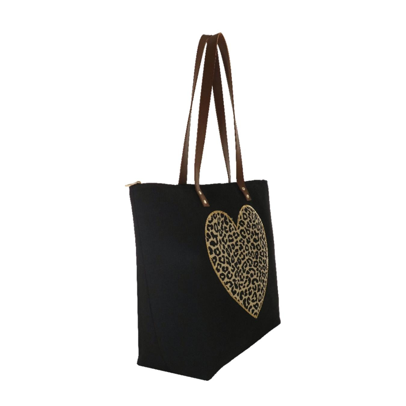 Borsa Mare Leo Heart con Busta Abbinata