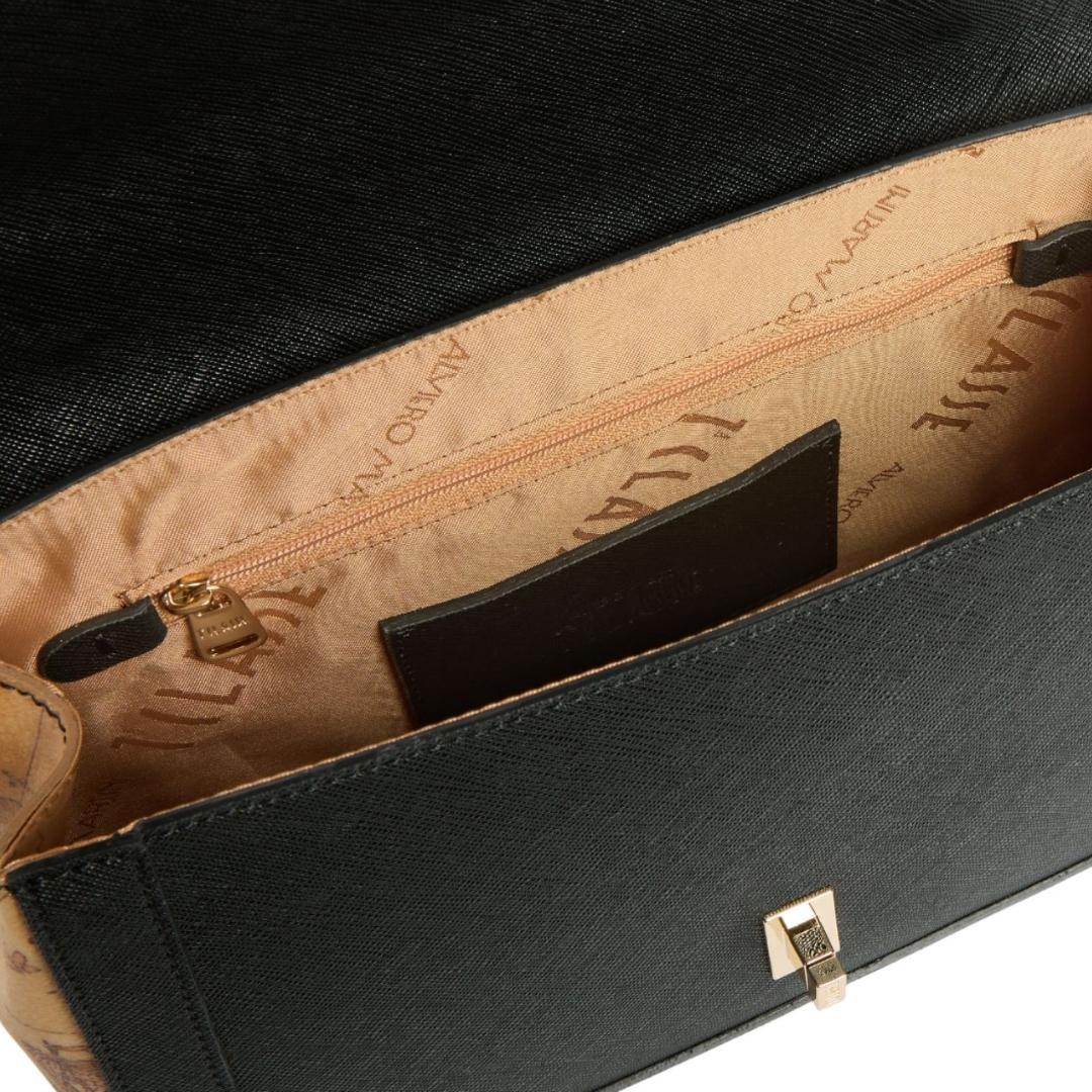 Borsa a Tracolla in Tessuto Goffrato Bay Lock Bag