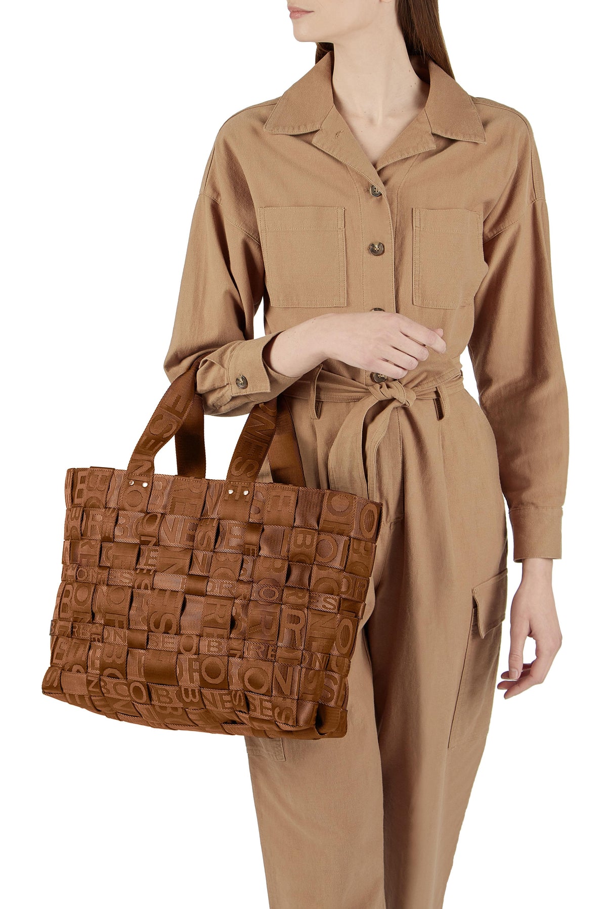 Strapcycle Large Borsa Shopping Nylon