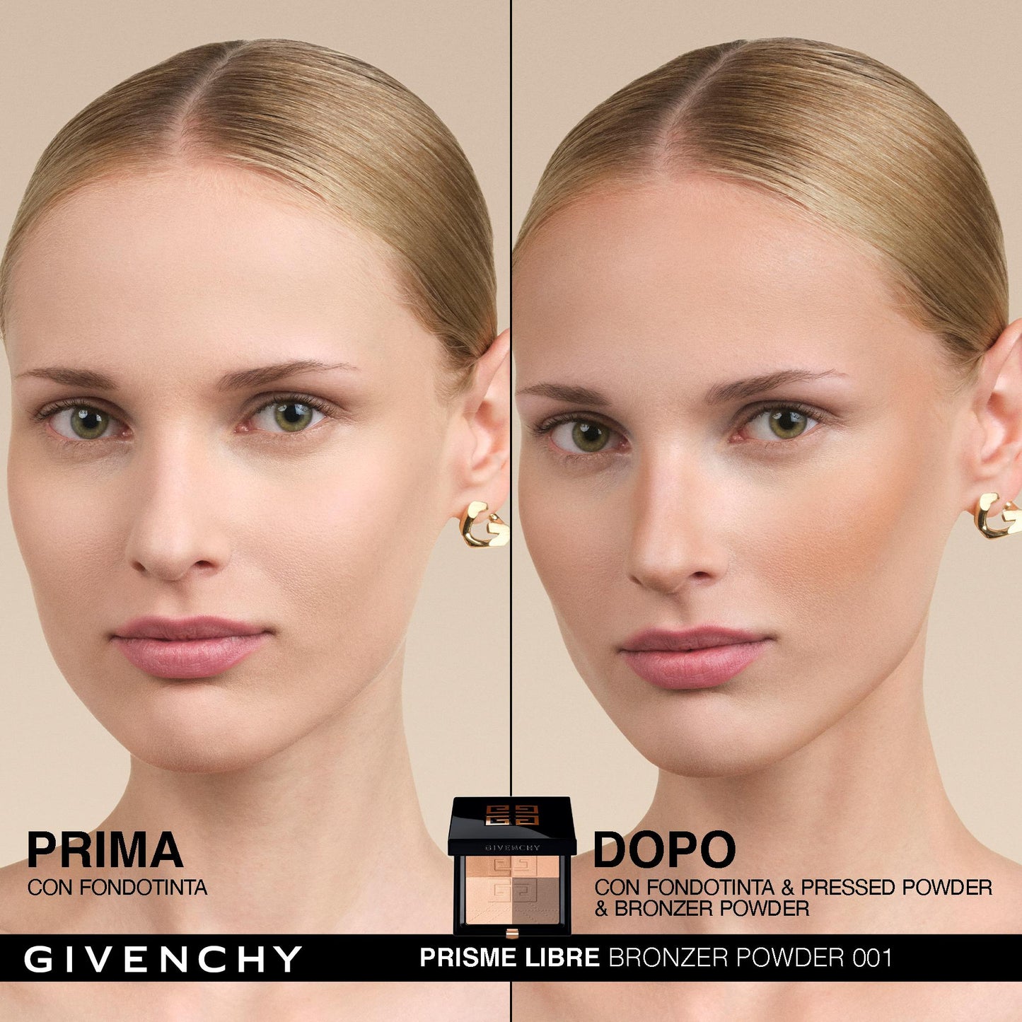 Prisme Libre Bronzer Powder - Bronzer & Contour in Polvere 4-Colori