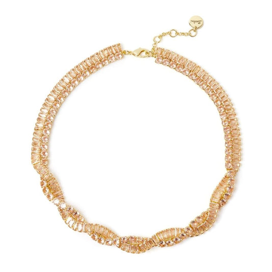 Collana corta a due fili incrociati Serenissima
