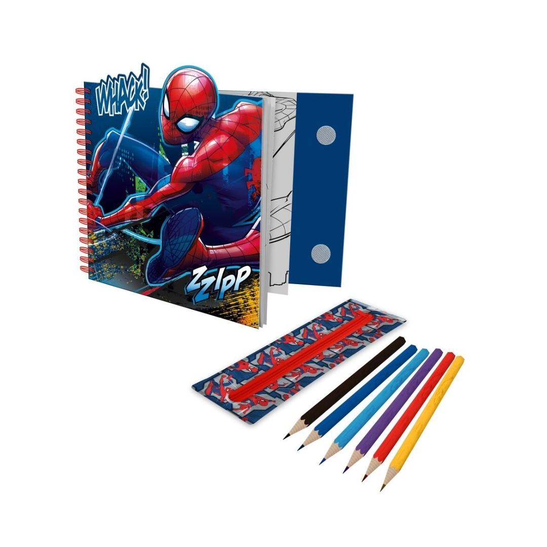 Spiderman Notebook con Astuccio