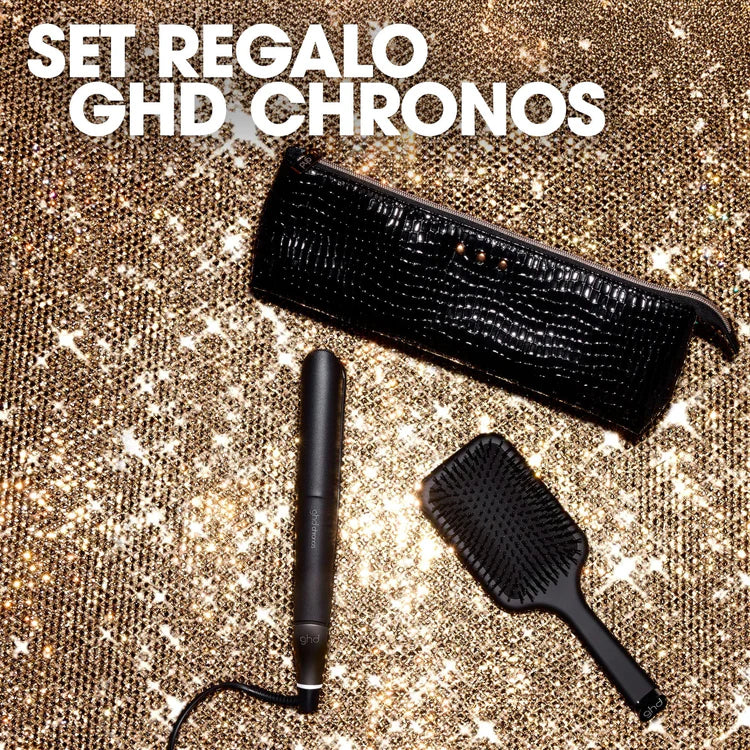 Cofanetto Styler ghd chronos Gift Set - piastra per capelli professionale + paddle brush