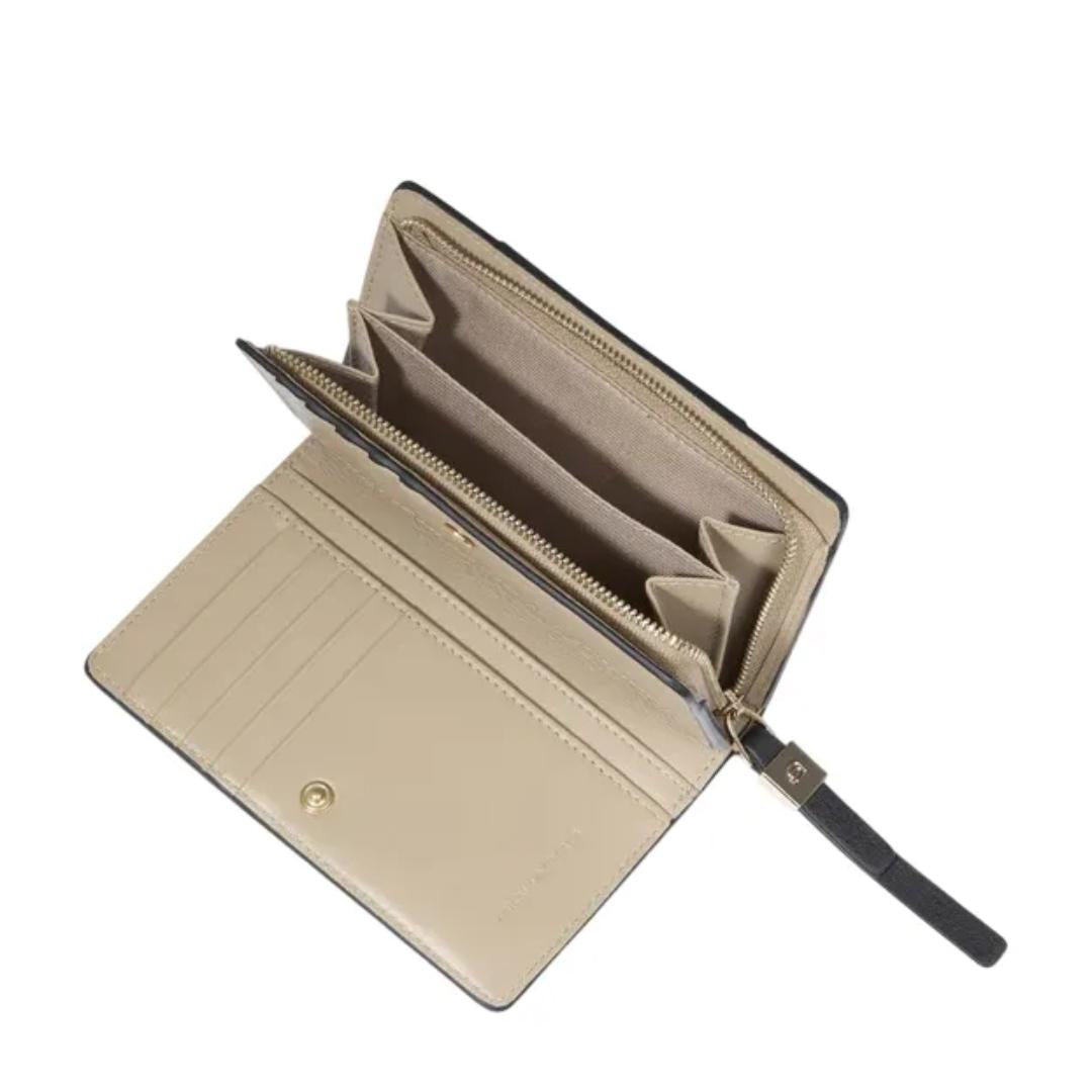 Portafoglio Donna Medio con Zip in Pelle Circle