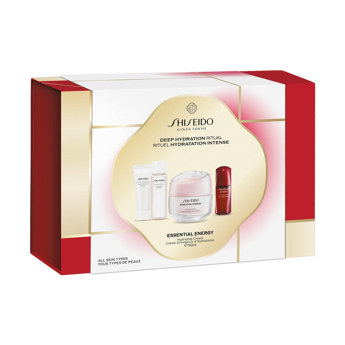 Cofanetto Shiseido Essential Energy Holiday Kit