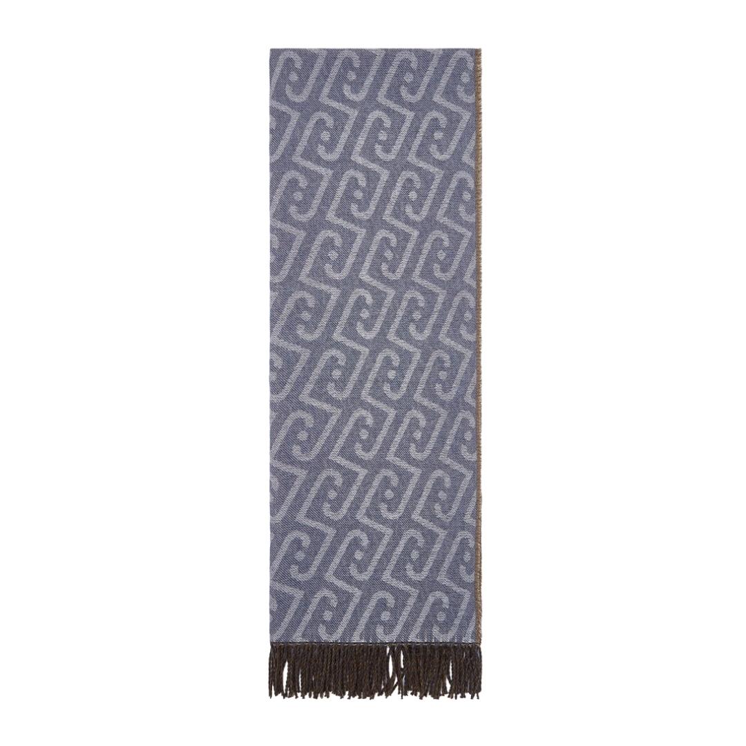 Stola Monogram con Frange