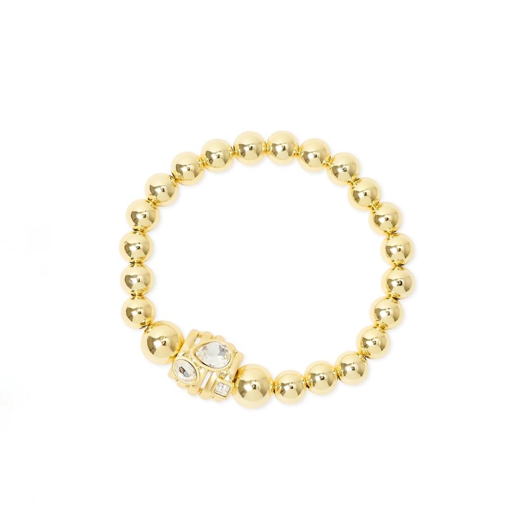 Bracciale Elastico Sfere e Cilindretto Emilia