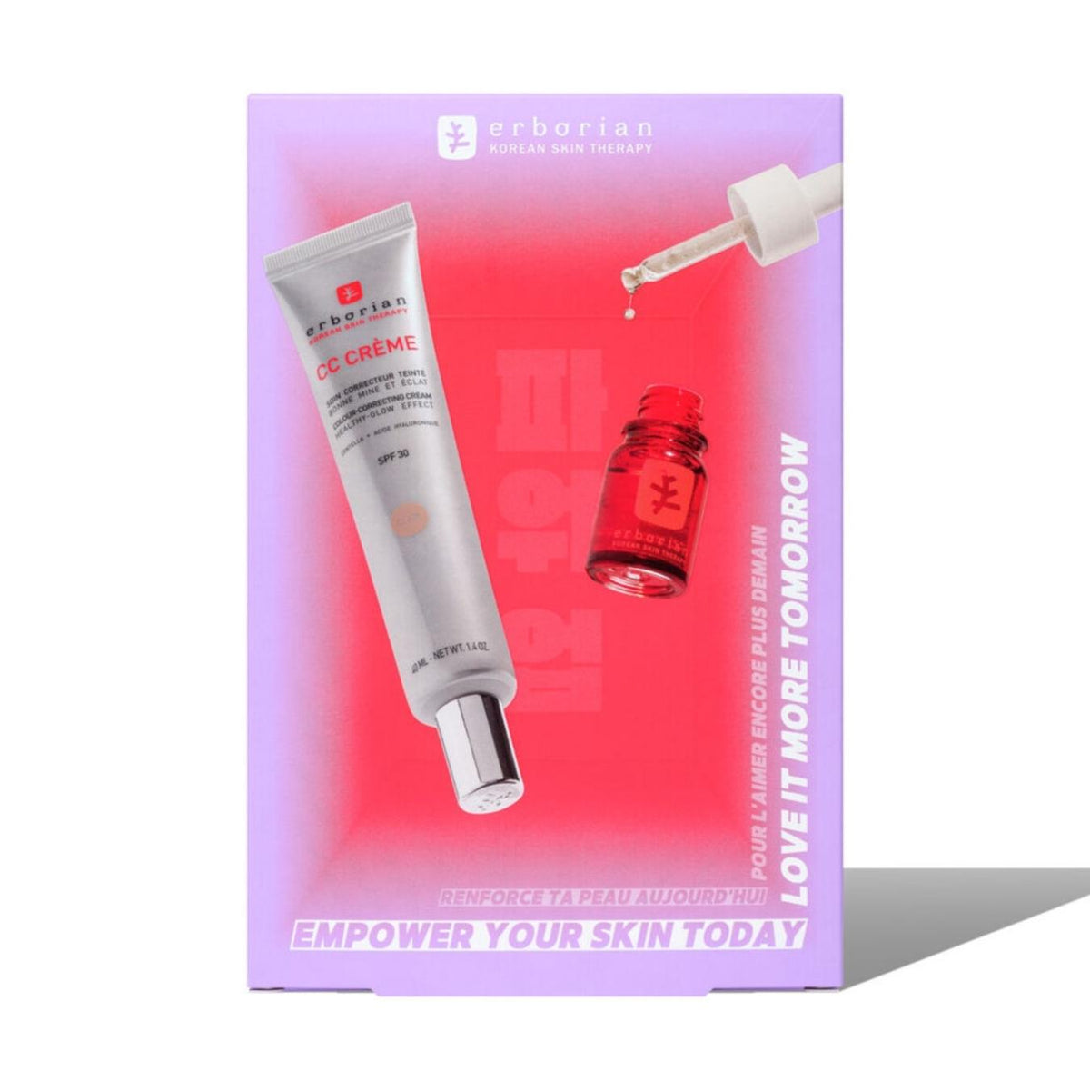 Cofanetto "Le icone" Clair Kit CC Crème & Skin Therapy Siero in Olio