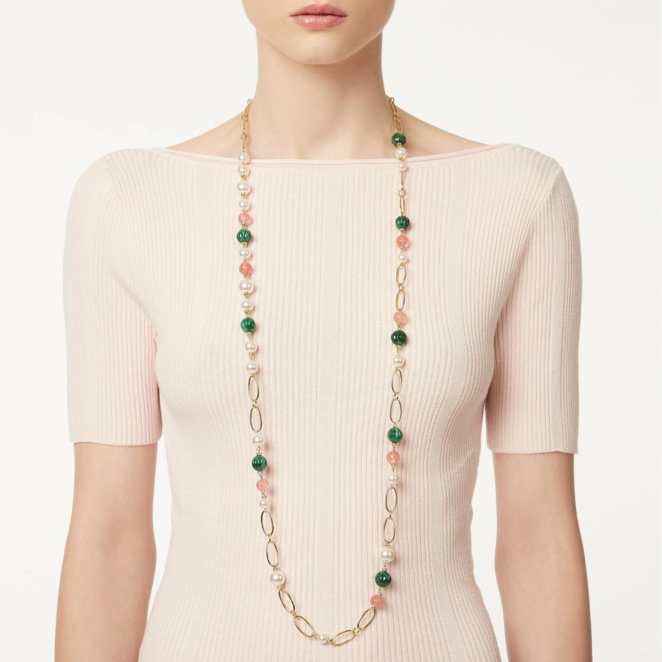 Collana Lunga a Catena Matilda