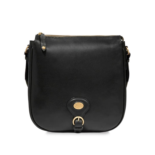 Borsa tracolla in pelle donna con chiusura zip Isidora