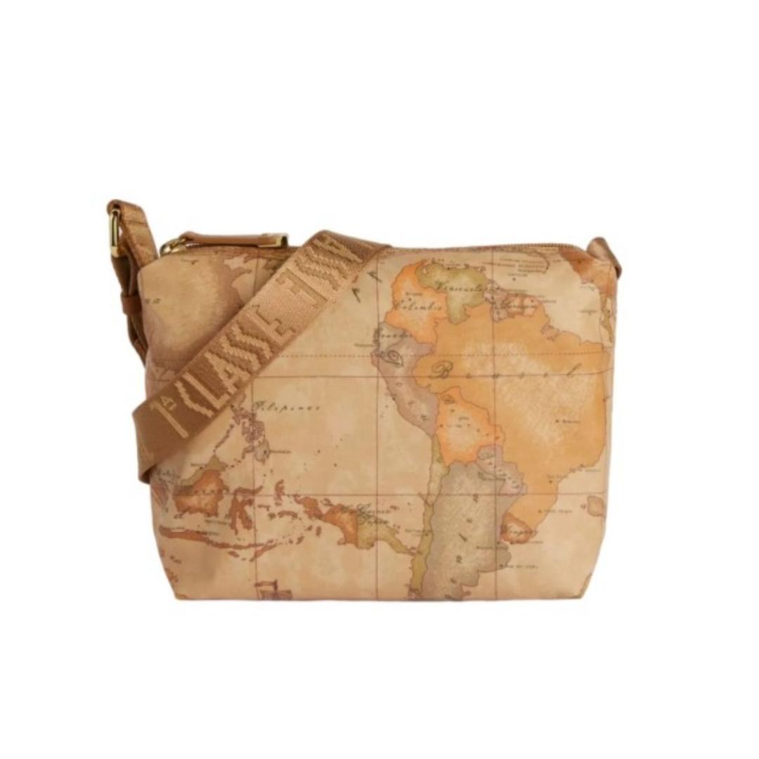 Borsa a Tracolla Piccola in Tessuto Geo Soft