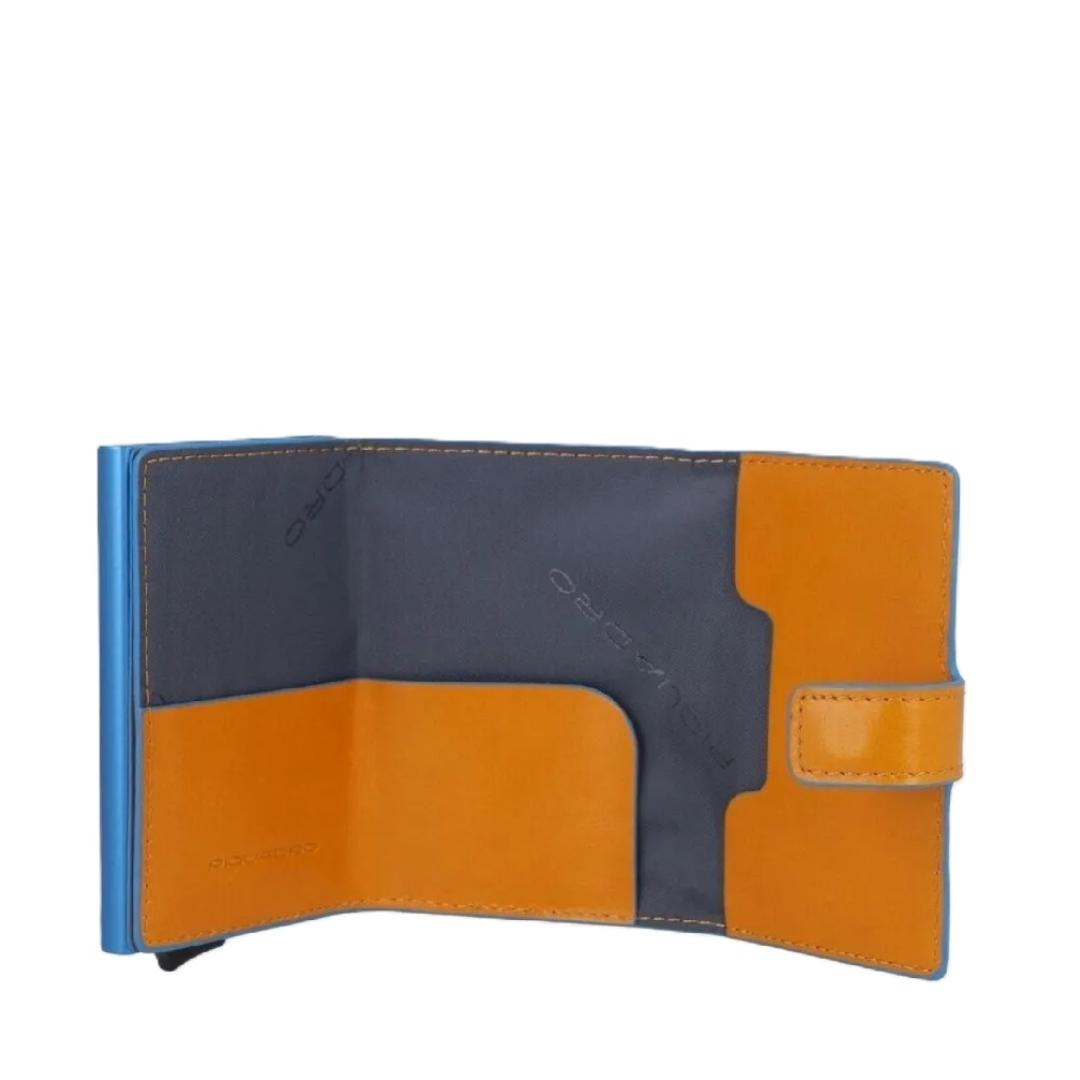 Portafoglio Blue Square con Sliding System
