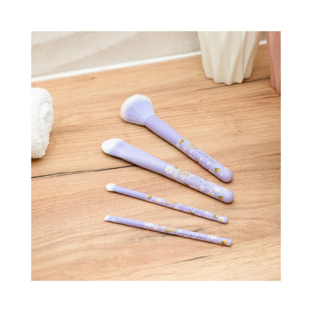 Set di 4 Pennelli per il Trucco Oh My Glow