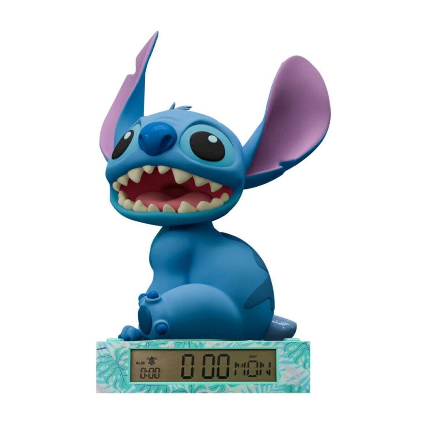 Disney Stitch Lampada con Orologio