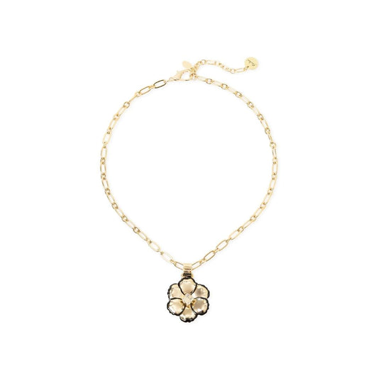 Collana Corta Forzatina Fiore La Dame